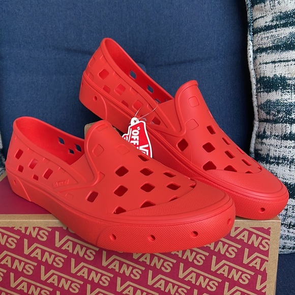 Vans Trek Slip-On Orange MEN`S - Picture 5 of 16
